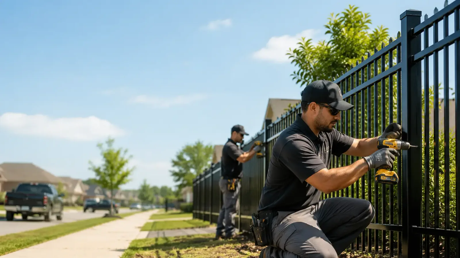 Metal Fence Installation in Marshall, MI